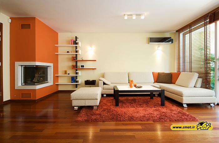 Modern living room apartment