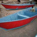 ساخت قایق صیادی کابین دار عرشه دار بادبان اروند آبادان خوزستان