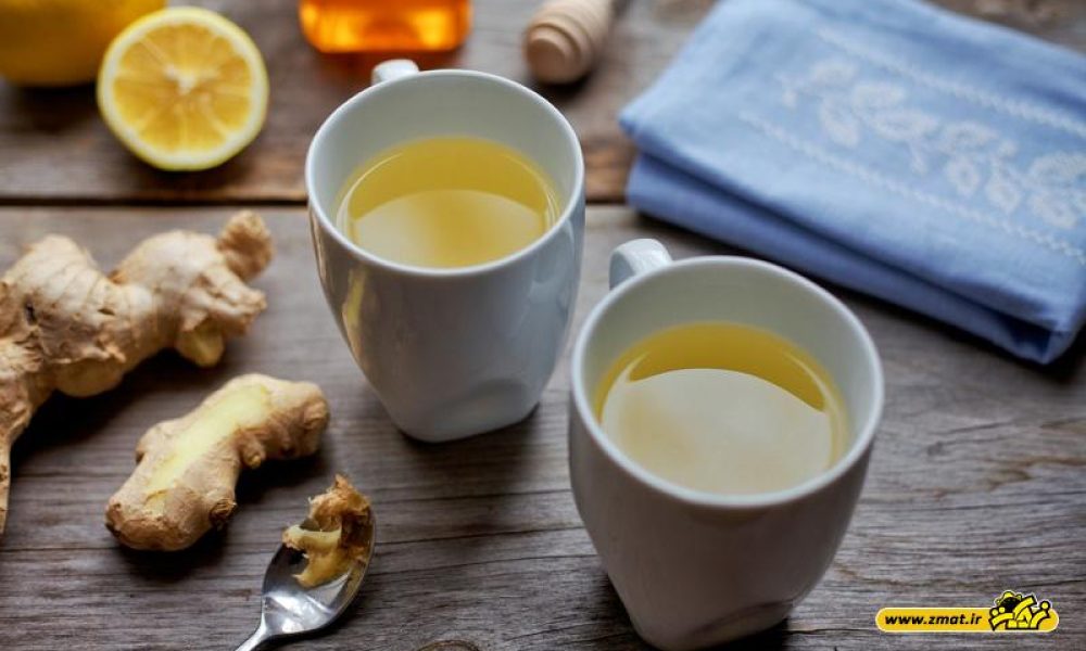 کاهش وزن با چای زنجبیل لیمو