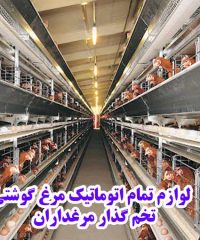 ساخت و فروش قفس تمام اتوماتیک مرغ تخم گذار مرغداران در قزوین