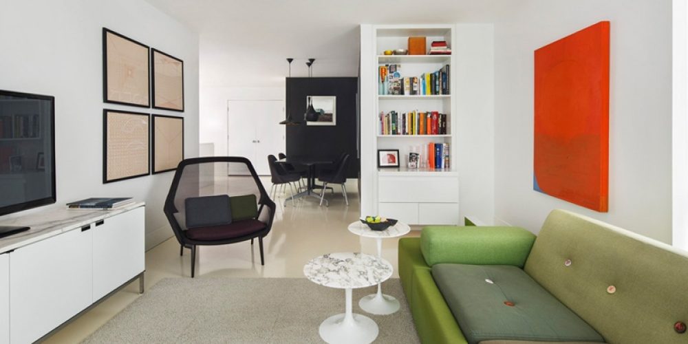 آپارتمانی روشن با دیوارهای جذاب ،برای یک خانواده چهارنفری