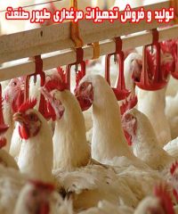 تولید و فروش تجهیزات مرغداری طیور صنعت در قزوین