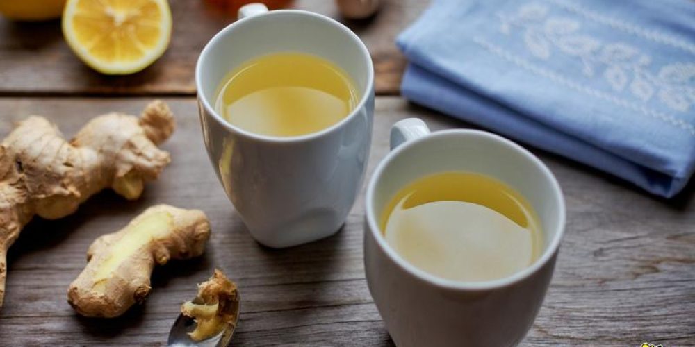 کاهش وزن با چای زنجبیل لیمو