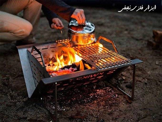 ابزار فلزی نجفی تولید انواع سیخ و منقل خانگی و صحرایی در کرمانشاه