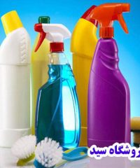 فروش ظروف یکبار مصرف و مواد شوینده و بهداشتی فروشگاه سید در بلوار امام رضا لاهیجان
