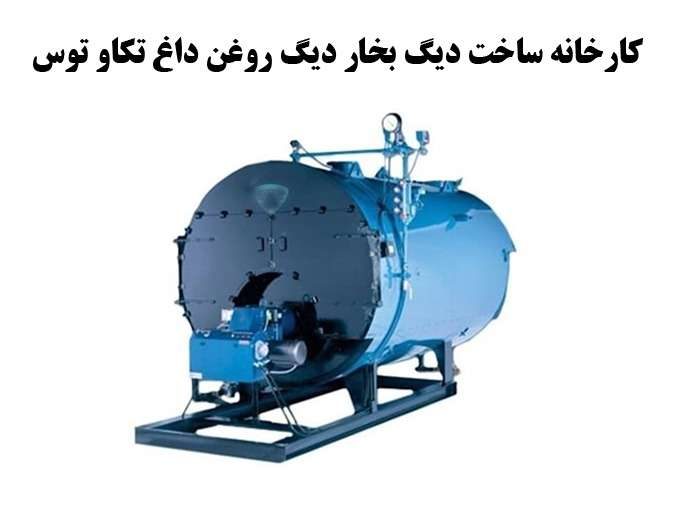 ساخت و فروش ماشین آلات صنایع غذایی و دیگ های بخار و آبگرم و روغن داغ شرکت تکاو توس در مشهد