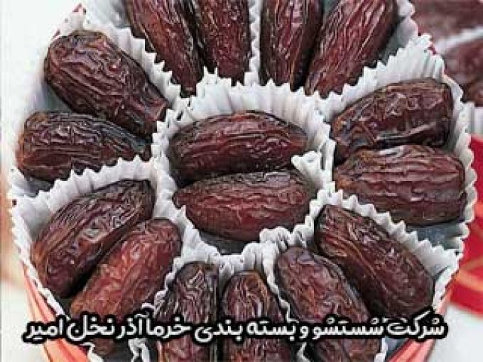 شرکت شستشو و بسته بندی خرما آذر نخل امیر در تبریز