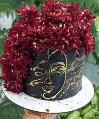 سفارش و آموزش کیک عقد عروسی و تولد و مجسمه سازی کیک قصرطلا ارومیه