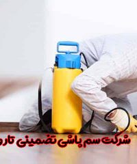 شرکت سم پاشی تضمینی تار و مار در تهران