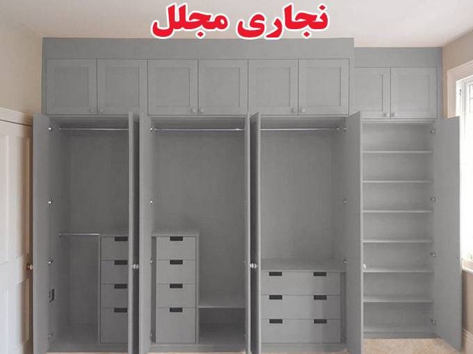ساخت انواع سازه های چوبی کابینت سرویس خواب و کمد دیواری مجلل در یزد
