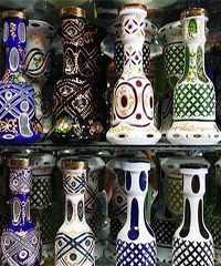 فروش و تولید انواع شیشه قلیان و بلوریجات علی اکبر بوجاری در ورامین