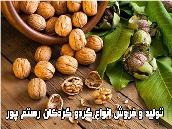 تولید و فروش انواع گردو گردکان گل محمدی در آستانه مرکزی