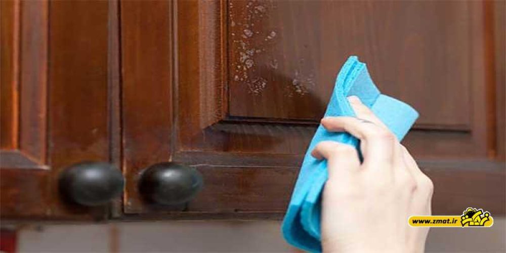 تمیز کردن کابینت آشپزخانه