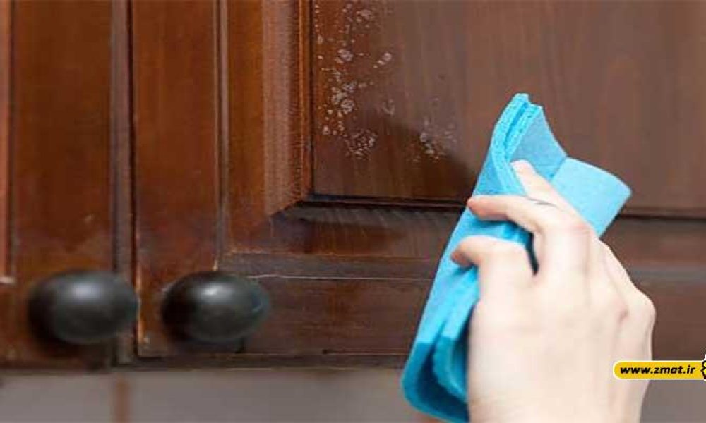 تمیز کردن کابینت آشپزخانه