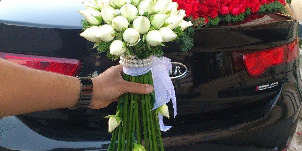 شیک ترین مدل دسته گل عروس2016