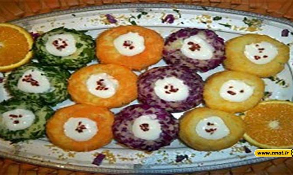 طرز تهیه سالاد توپی الویه و سیب زمینی
